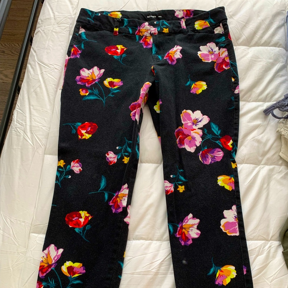 Floral Pixie Pants